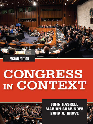 cover image of Congress in Context